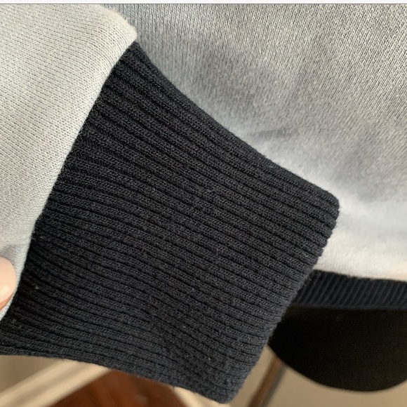 🚫SOLD❌ Sandro Paris Blue Turtleneck Sweatshirt - Picture 3 of 7